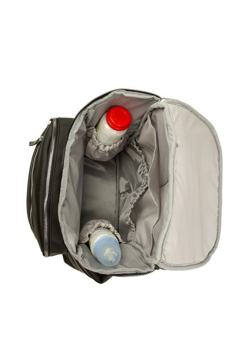 Zoozie Bags Bolsa para Pañales Maxi en Satén Negro Zoozie Bags Bolsa para Pañales Maxi en Satén Negro